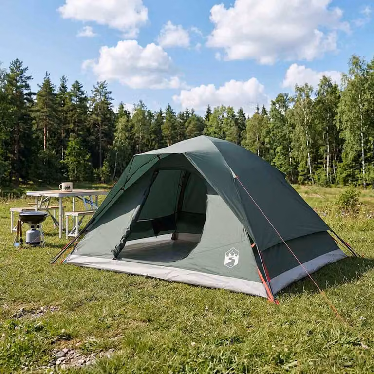 Tenda Istantanea vidaXL Verde militare L/P/H: 305 x 215 x 140 cm