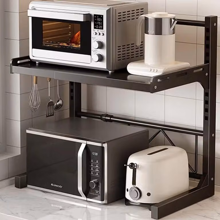 Portaspezie magnetico multistrato, scaffale per spezie da banco, organizer per forno, ripiano per la cucina