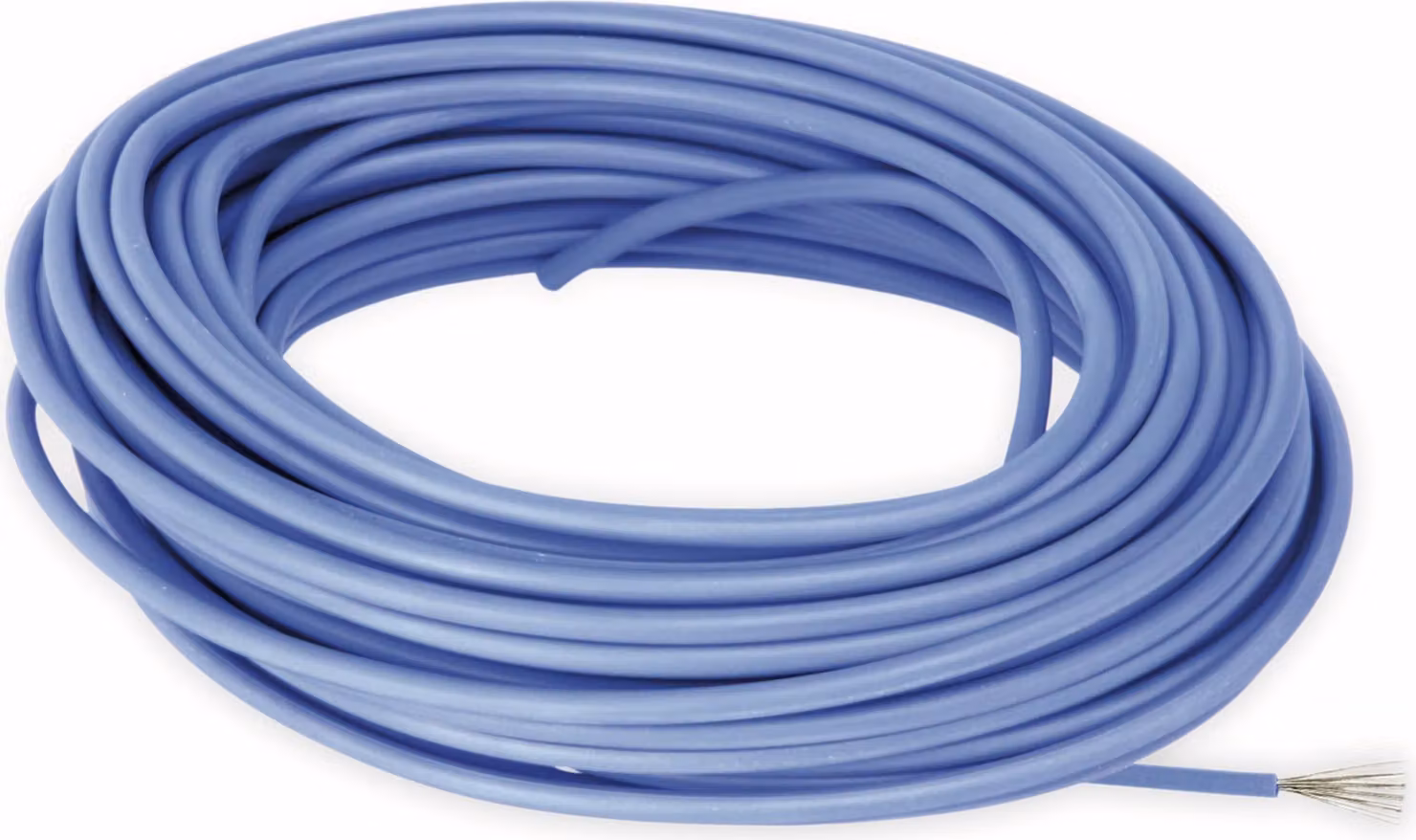RAUTRONIC Cavo a trefoli in silicone, 4 mm², blu, 10 m