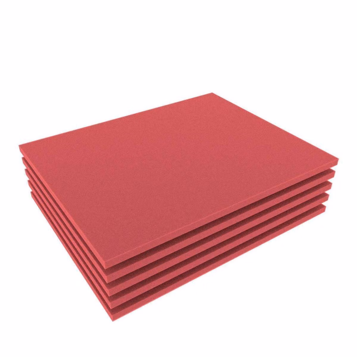 FS010Bred5 5 pezzi di schiuma tagliata su misura 345 mm x 275 mm x 10 mm per Shadowboard rosso