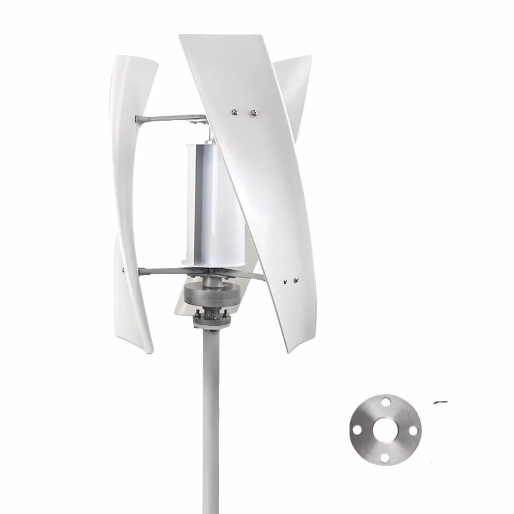 Generatore di energia eolica, potenza 5000W, bassa rumorosità, opzioni di tensione versatili, solo turbina eolica