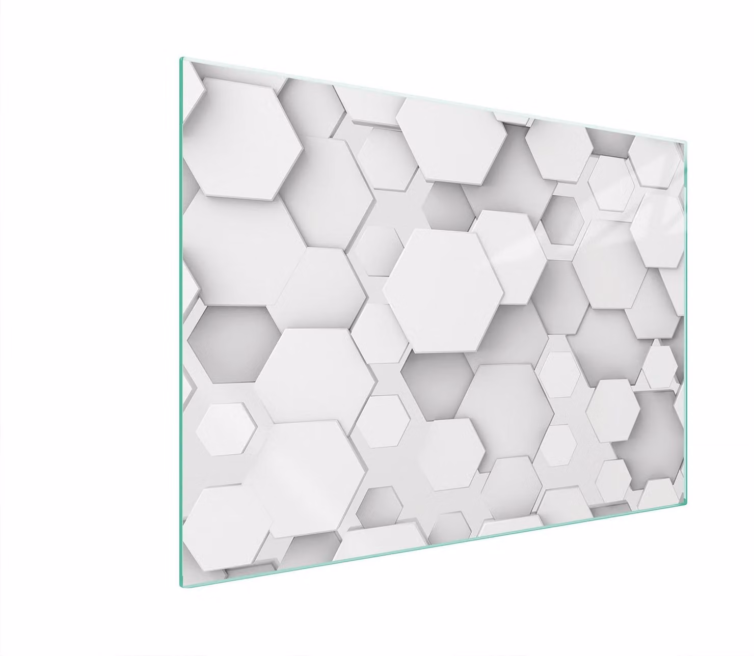 Piastra Di Protezione Del Vetro Per Il Cuore 70X52 Pattern