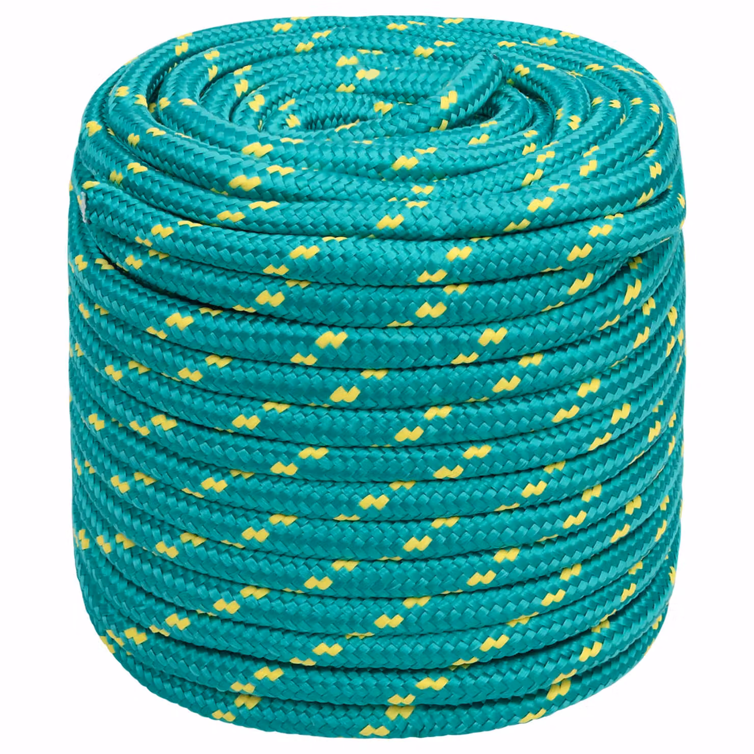 Corda multiuso vidaXL in plastica verde, diametro 16 mm, lunghezza 50 m