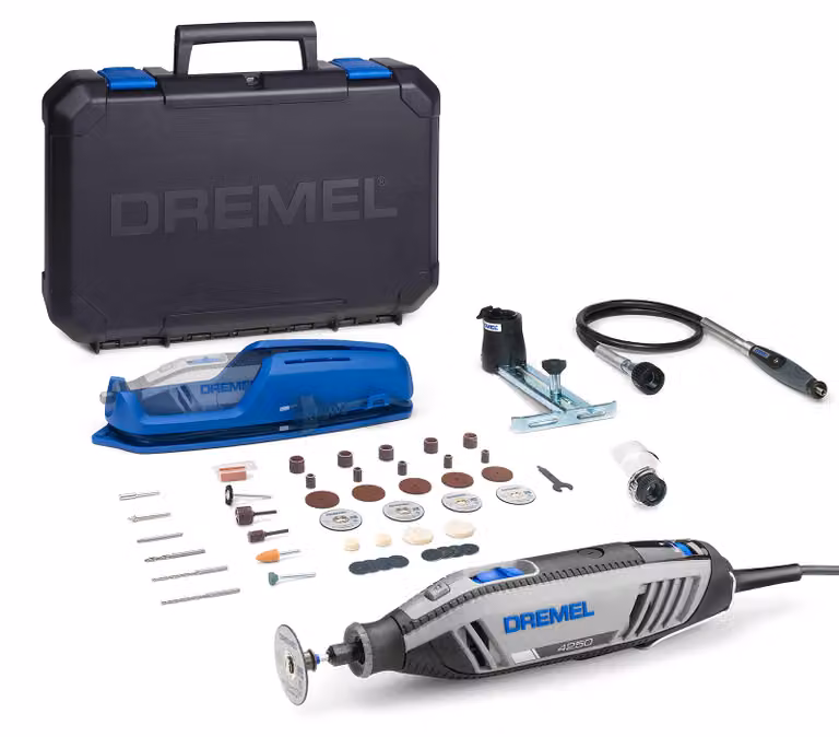Dremel 4250: utensile multifunzione da 175W, kit con 3 accessori e 45 componenti