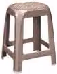 Sgabello da bagno Stefanplast colore beige, L/P/H: 41 x 35 x 46 cm, portata massima 100 kg