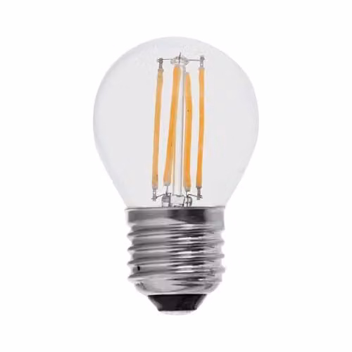 Lampadina LED E27 4W G45 Filamento 6500K