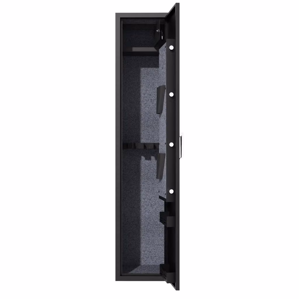 Armadio per fucili XYLO in acciaio nero L: 138 cm, P: 30 cm, H: 30 cm – 2