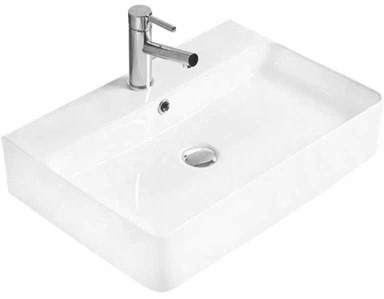 Mexen Benita lavabo da appoggio 60 x 41 cm, bianco - 21396000