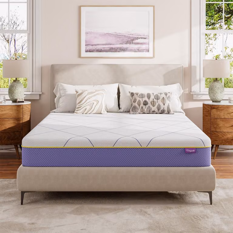 Materasso Vesgantti 90x200, 18 cm in memory foam, modello H2/H3, ideale per la camera da letto
