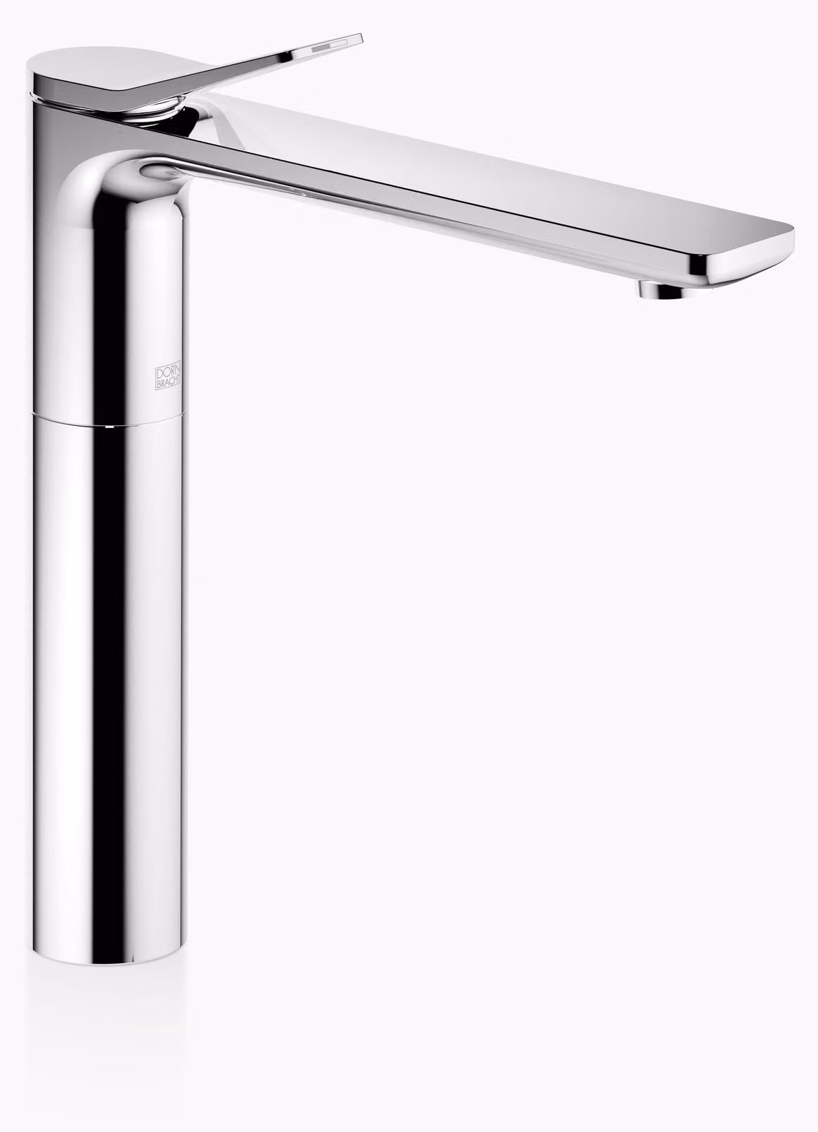 Dornbracht LISSÉ Mitigeur monocommandé pour lavabo avec pied surélevé, sans vidage, saillie 215mm, 33537845-00, 33537845-00