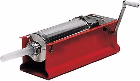 Insaccatrice per salumi Reber da 8 kg in acciaio inox e metallo, colore rosso