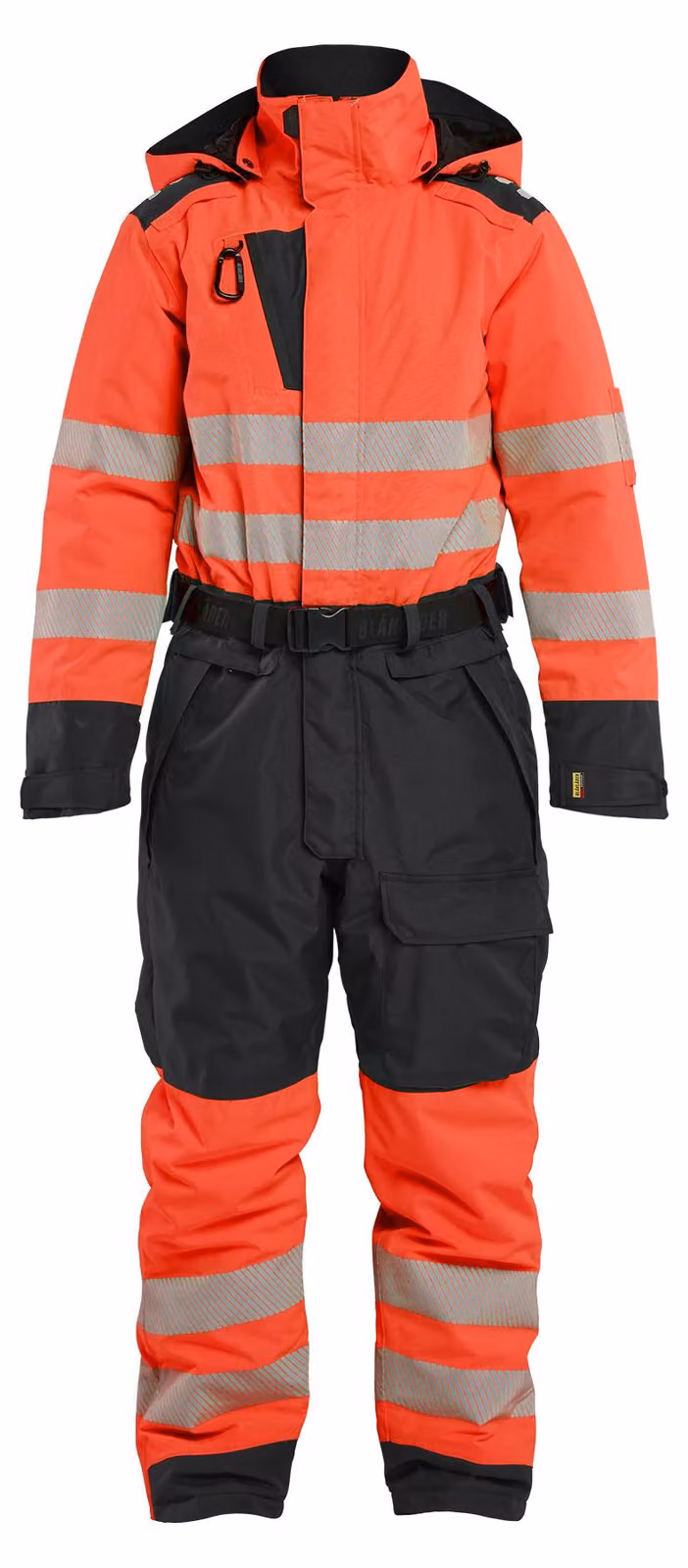 Tuta invernale ad alta visibilità da donna Blakläder 6726, colore: rosso/nero ad alta visibilità, taglia: XXL