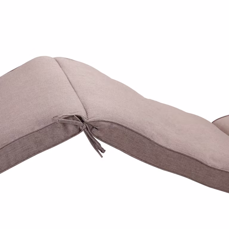 Cuscino per lettino prendisole Detex® beige screziato L/P/H: 186 x 42 x 5 cm