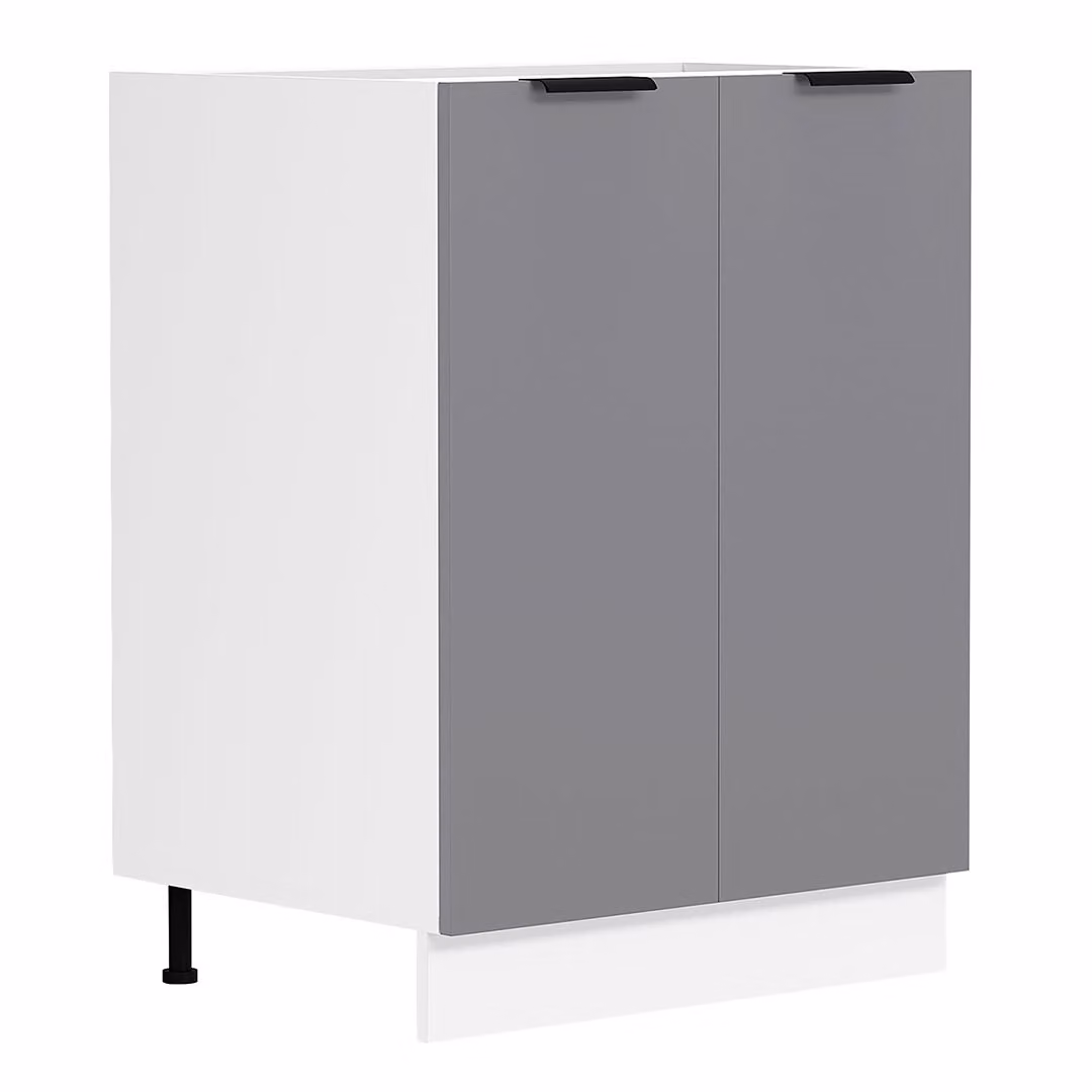Armadio da cucina | Dimensioni ca. H. 82 x W. 60 x. T. 46 cm | Armadio a due ante | Mobili da cucina - Fasola
