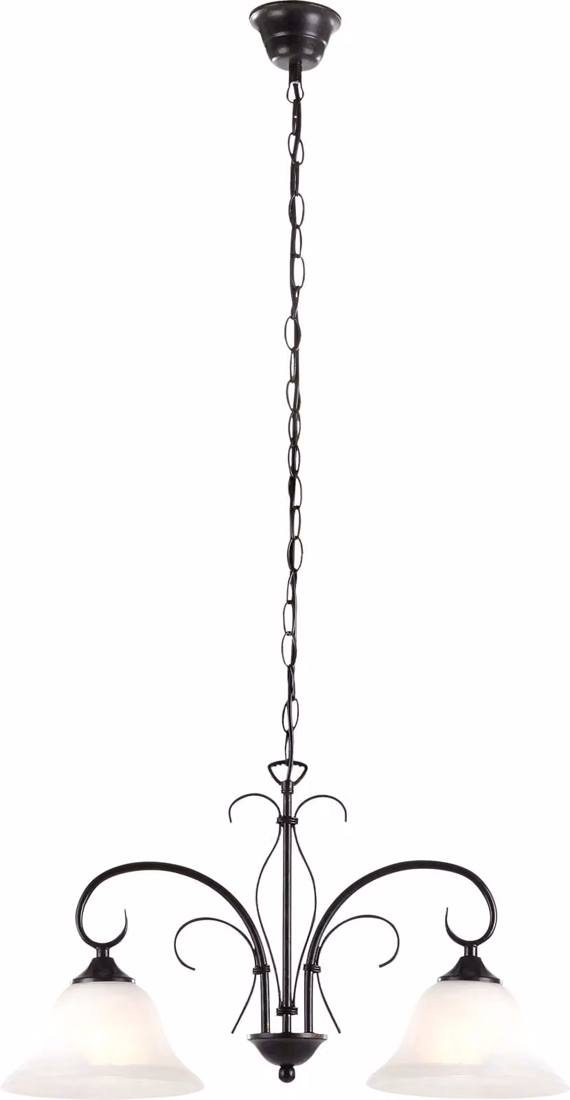 Globo Lighting lampada a sospensione in metallo color ruggine, 2x E27