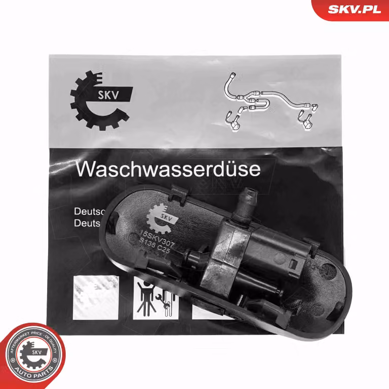 ESEN SKV Ugello tergicristallo e lavacristalli 15SKV307 Anteriore destro per AUDI A6 Avant (4G5, 4GD, C7)