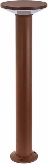 Paletto LED da giardino Gealuce GES2333C 12W 3000K Marrone in Alluminio con Diffusore in Policarbonato – 1
