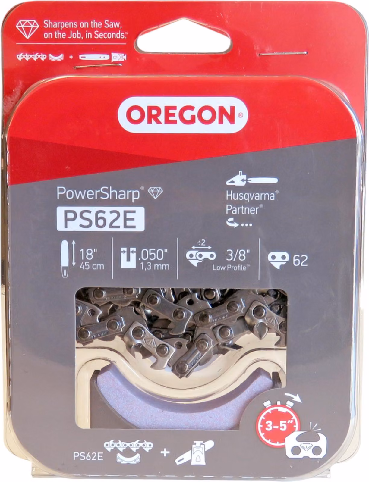 Catena Oregon Powersharp 45 cm 3/8" 1,3 mm 62 TG per CS1500 ( 571039 )
