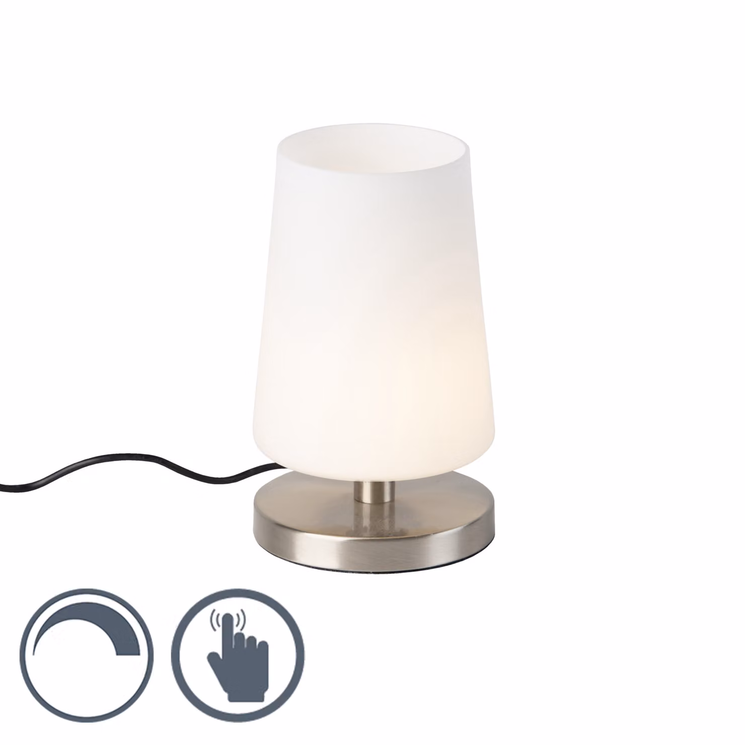 Lampada da tavolo moderna con touchdimmer incl. LED - Magma Lampada moderna G9 per camera da letto illuminazione interna apparecchio / lampada