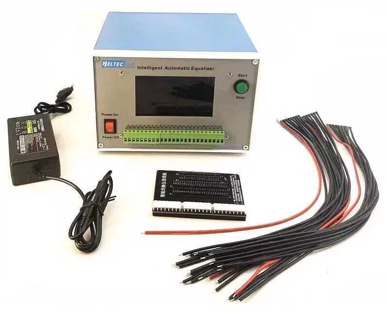 Tester di tensione per batterie, corrente di compensazione regolabile, compatibilità multipla, 24V 4A