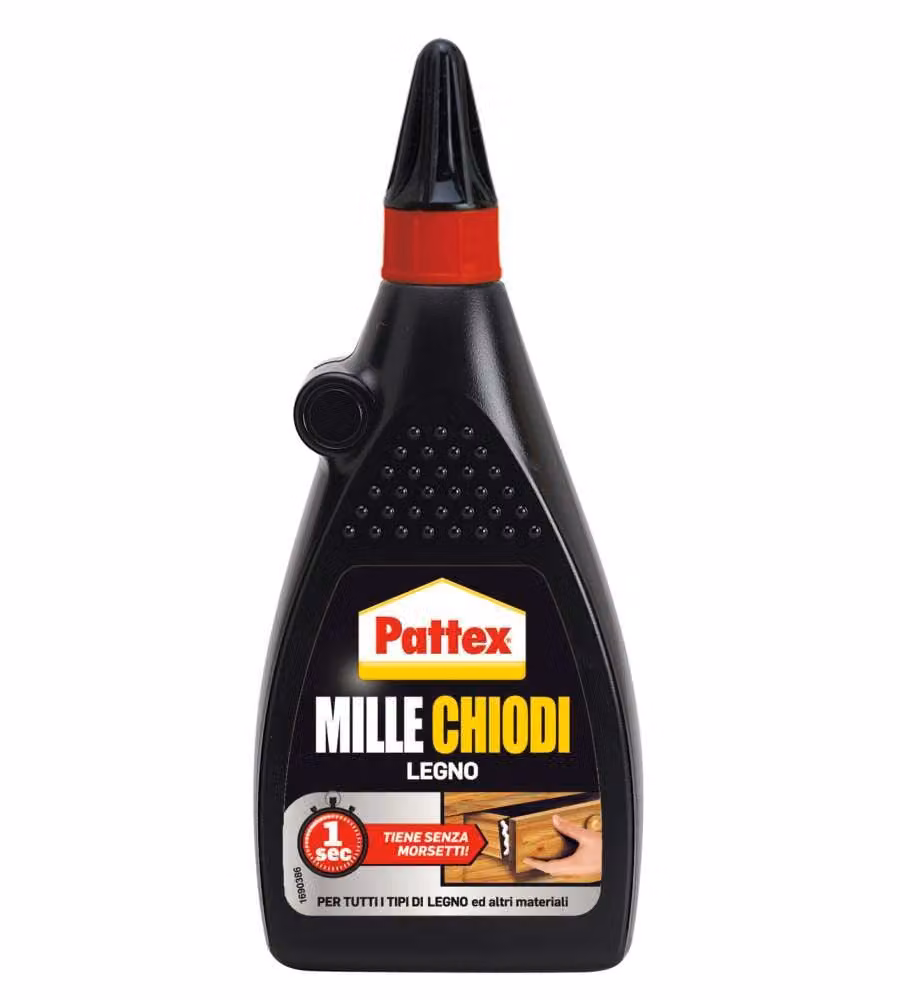 Pattex Millechiodi Legno a base acquosa 200 g