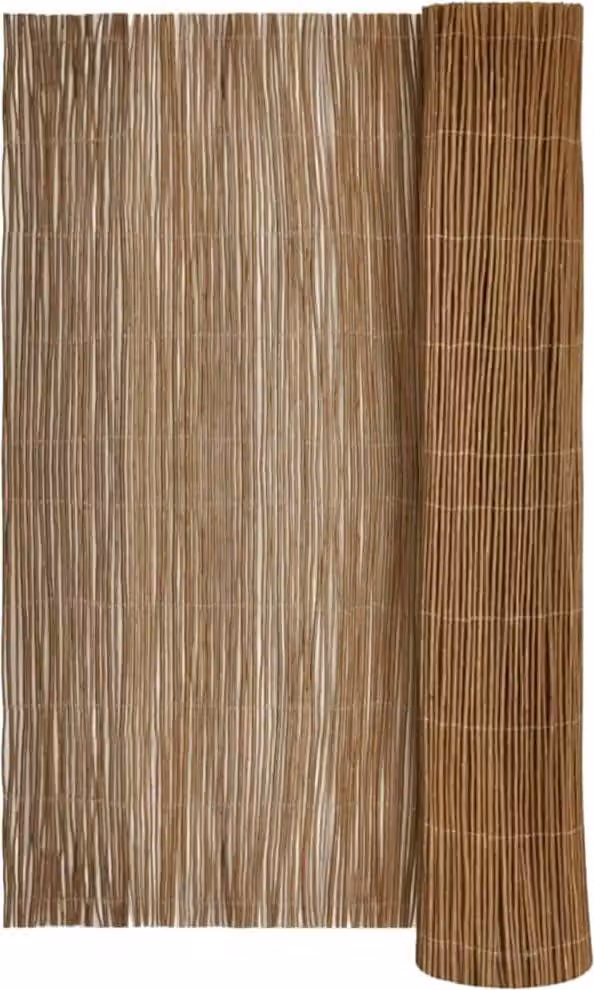 Recinzione in Willows Naturale 180 x 500 cm Salice