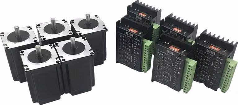 Motore passo-passo, Nema 23, driver TB6600, 5 kit, 2Nm