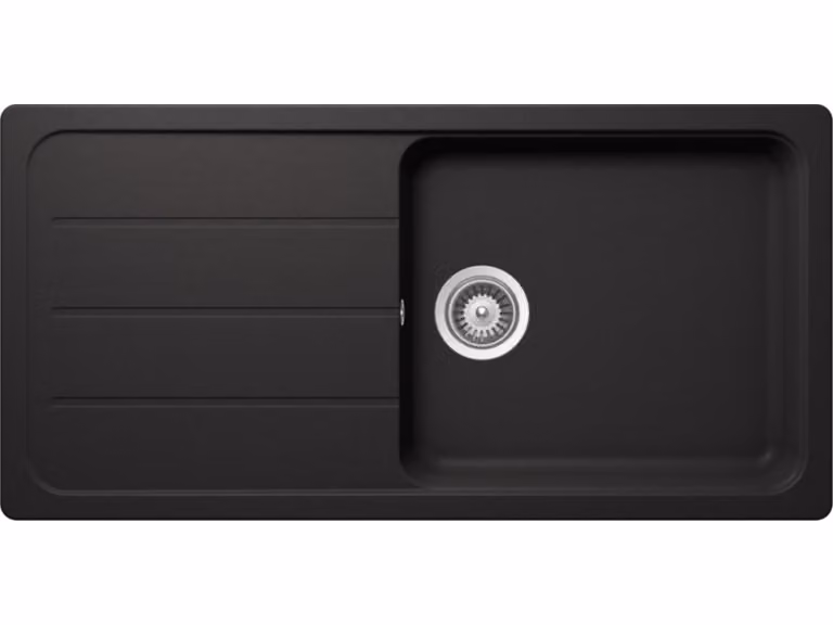Lavello da incasso Schock Fomhaus D-100L U Nero - lavello sottopiano