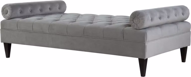 Chaiselongue Modern Design Sofa Liege Möbel Wohnzimmer Stoff Chesterfield