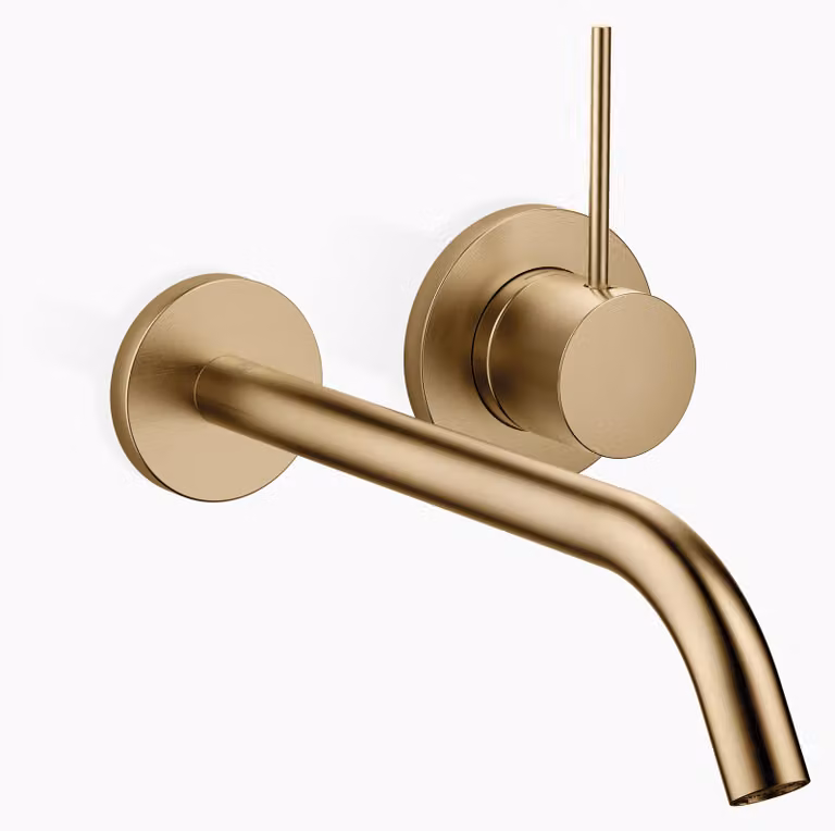 Dornbracht META Mitigeur monocommandé mural pour lavabos sans vidage, saillie 250mm, 36861662-39, 36861662-39
