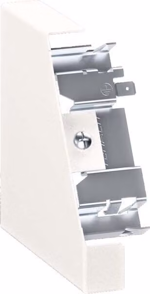 Raccordo terminale Tehalit sinistro per canalina angolare BRS1151106L9016
