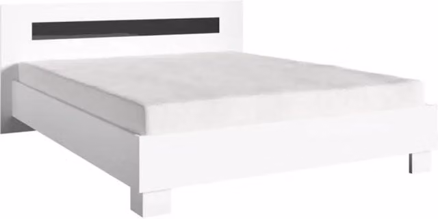 Letto DUBLIN Bianco – 160 x 200 cm