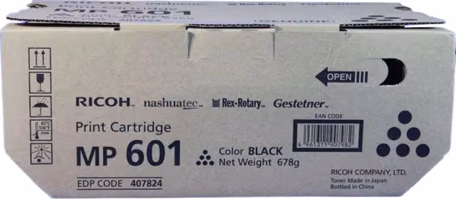 Ricoh 407824 cartuccia toner 1 pz Originale Nero