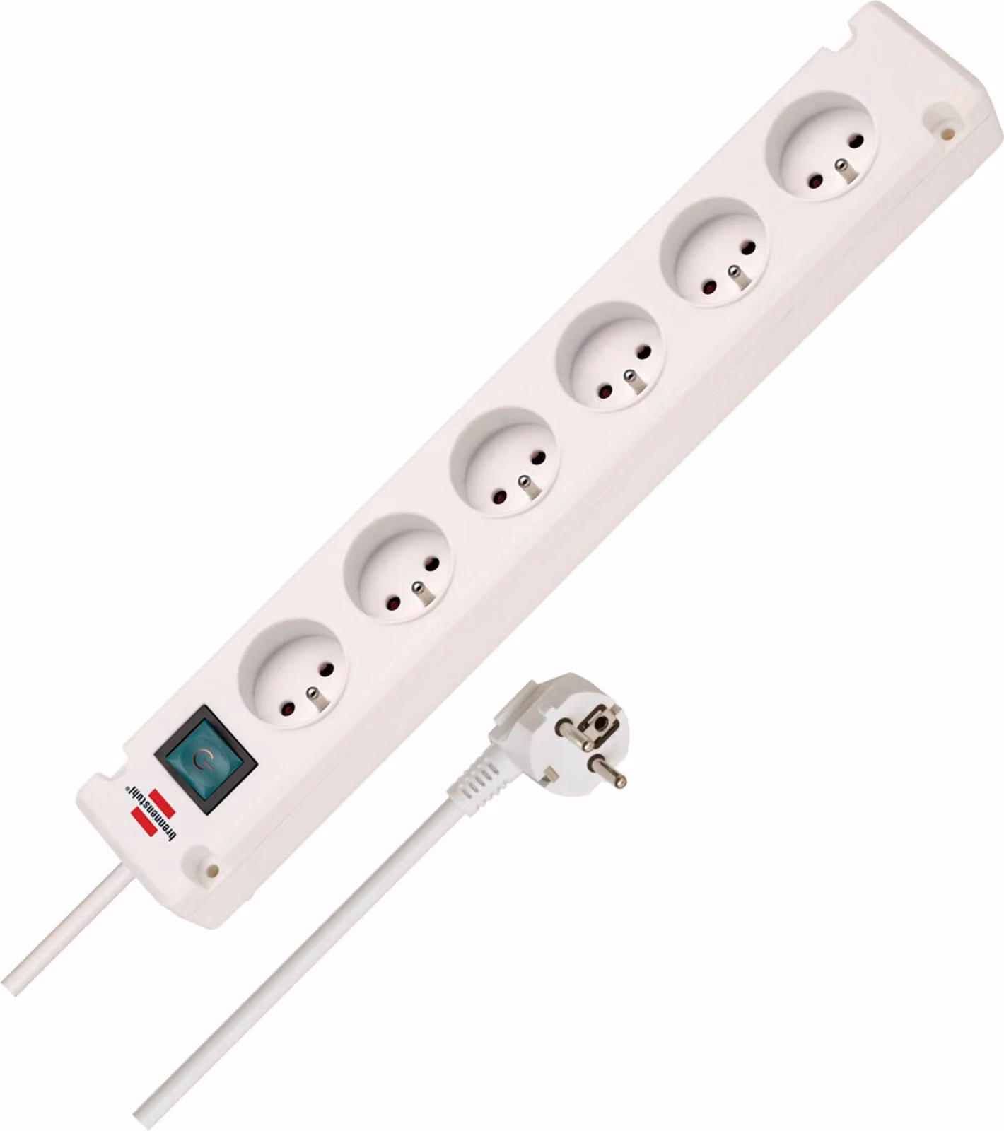 Brennenstuhl Multipresa Bremounta a 6 prese, 300 cm, 3500 W, versione francese