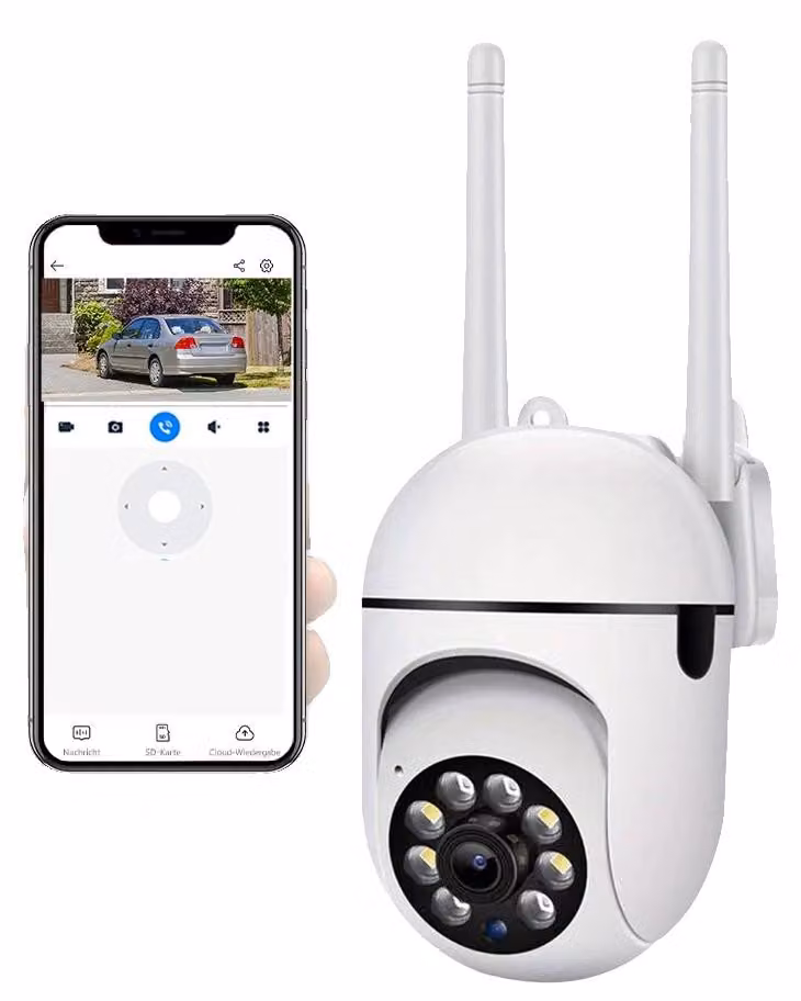 Telecamera IP wireless, risoluzione 5MP, funzione di tracciamento automatico, telecamera da 3MP