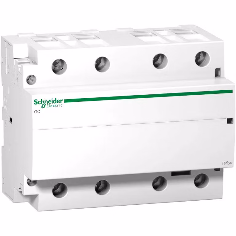 Contattore Schneider Electric GC, 4S, 13 VA, bobina 220-240 V CA - Ith: 100 A GC10040M5
