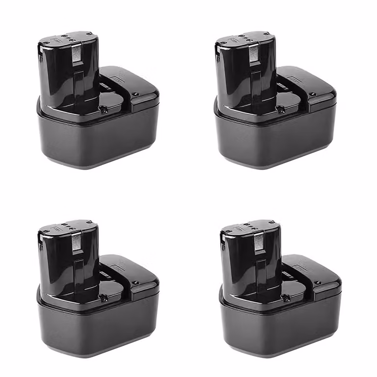 Batteria di ricambio per utensili, capacità 3500mAh, Ni-MH ricaricabile 12V, CONFEZIONE da 412V
