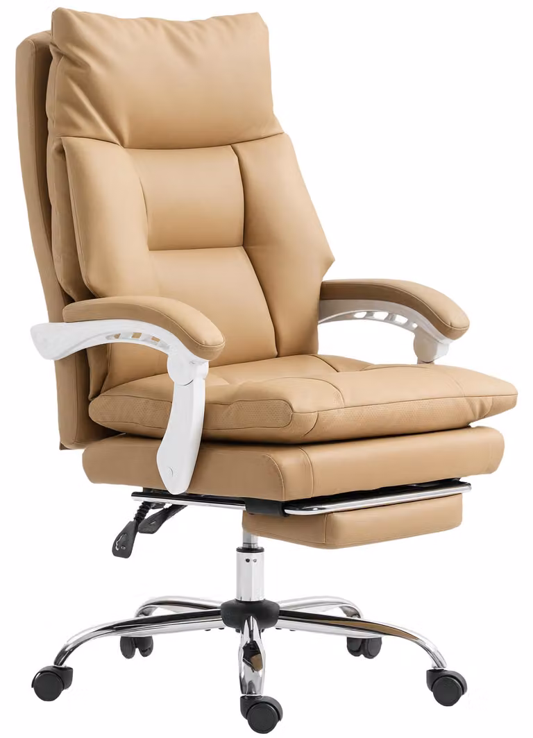 Sedia da ufficio HOMCOM: sedia da scrivania ergonomica con supporto lombare