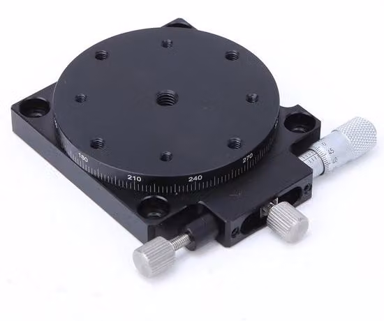 Piastra scorrevole manuale - Piastra di regolazione precisa - Design resistente - φ60 mm - Piastra di appoggio