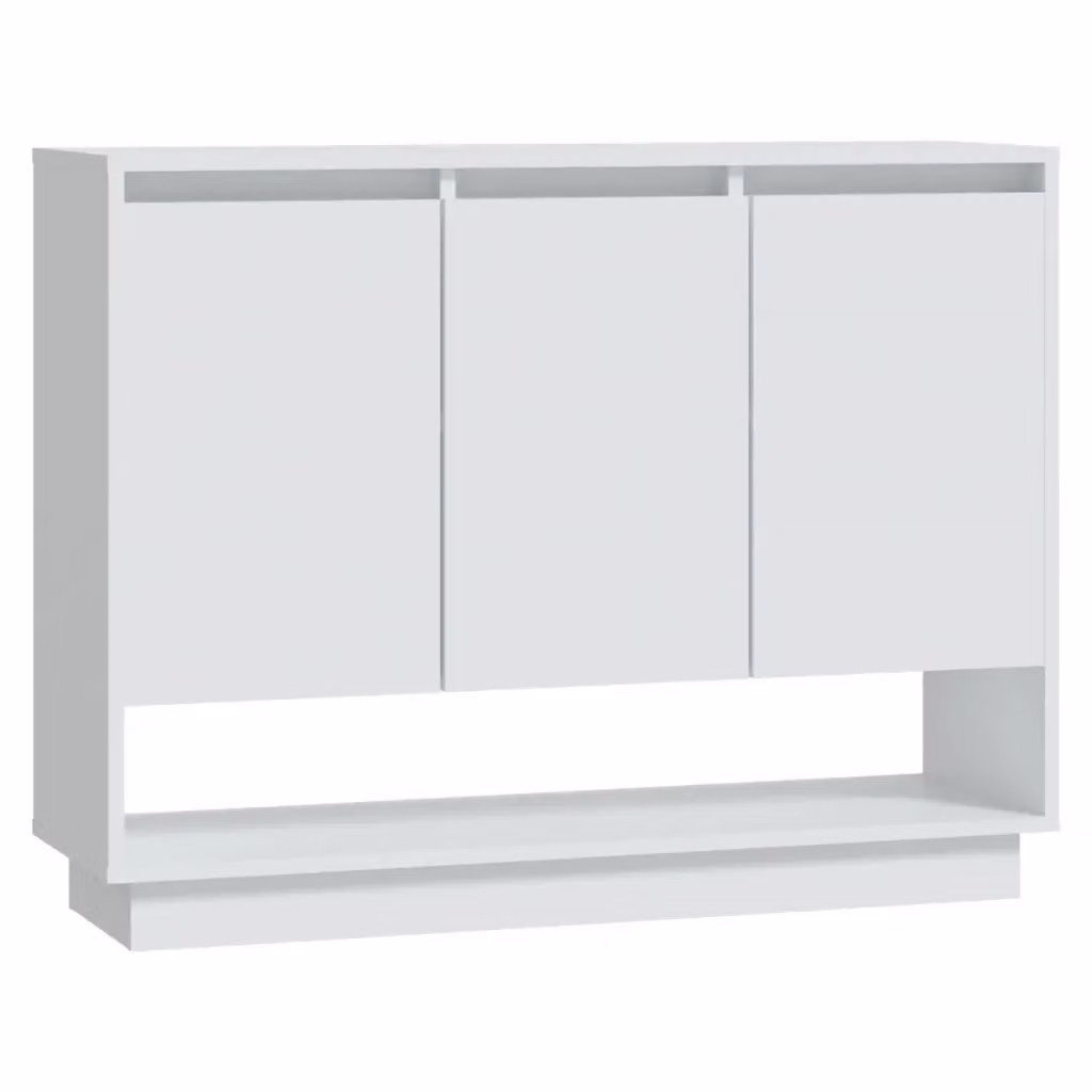 Credenza Buffet da Cucina Design Mania Bianca L: 97 cm, P: 31 cm, H: 75 cm in MDF – 2