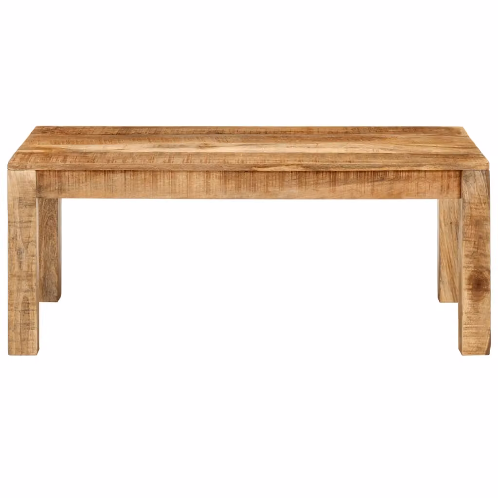 Tavolino 100x55x40 cm in legno massiccio di mango