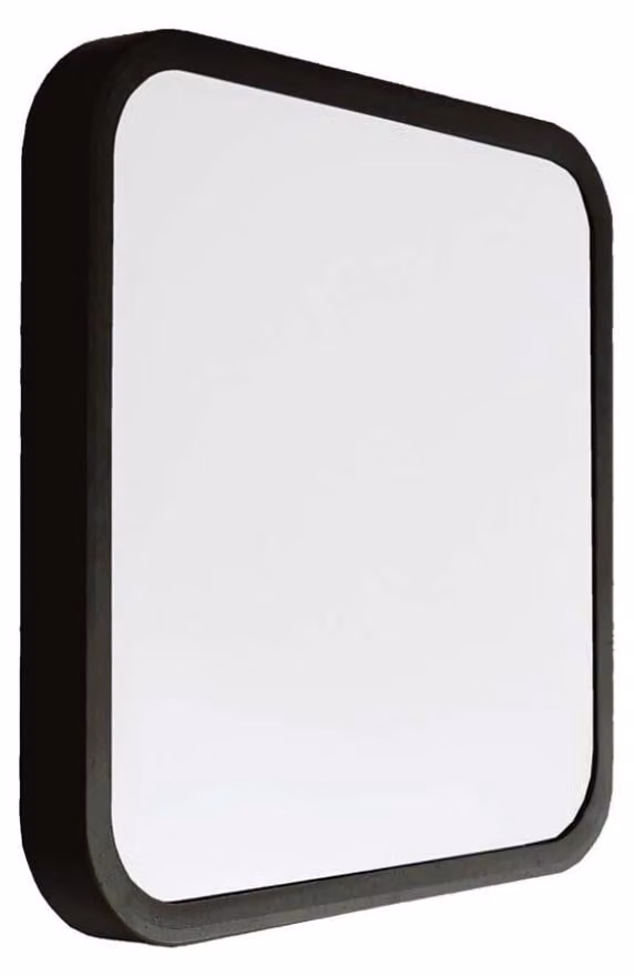 V-TAC Plafoniera LED Quadrata 24W con Cornice Nera - 3000K, IP44 (SKU 76451 - VT-8624)