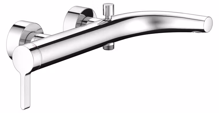 Miscelatore monocomando per vasca Keuco Edition 400 DN 15, cromato