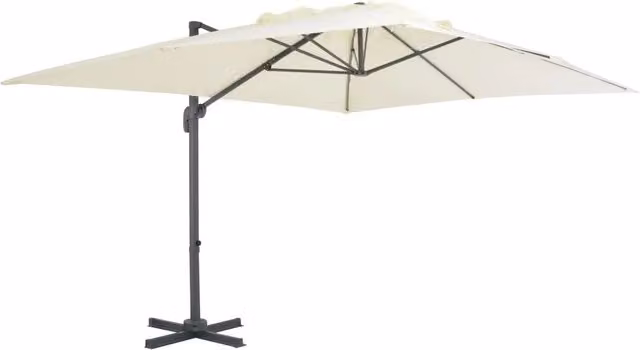 Ombrellone da Giardino con Base Portatile Sabbia 276344
