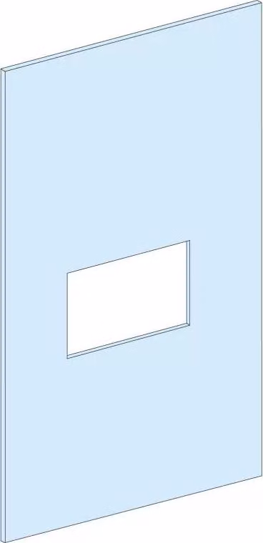 Schneider Electric PrismaSeT-P, pannello frontale, ComPacT NSX/NSX Vigi100-250 a 3-4 poli, montaggio fisso, verticale, larghezza = 400 mm, altezza = 9 moduli LVS03253