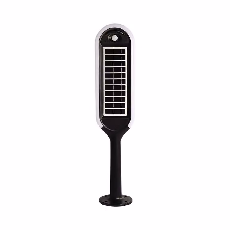 V-TAC VT-945 Lampada LED da giardino 5W 4000K fissaggio a terra 2IN1 autoalimentato con pannello solare e sensore 70cm IP65 - sku 6665