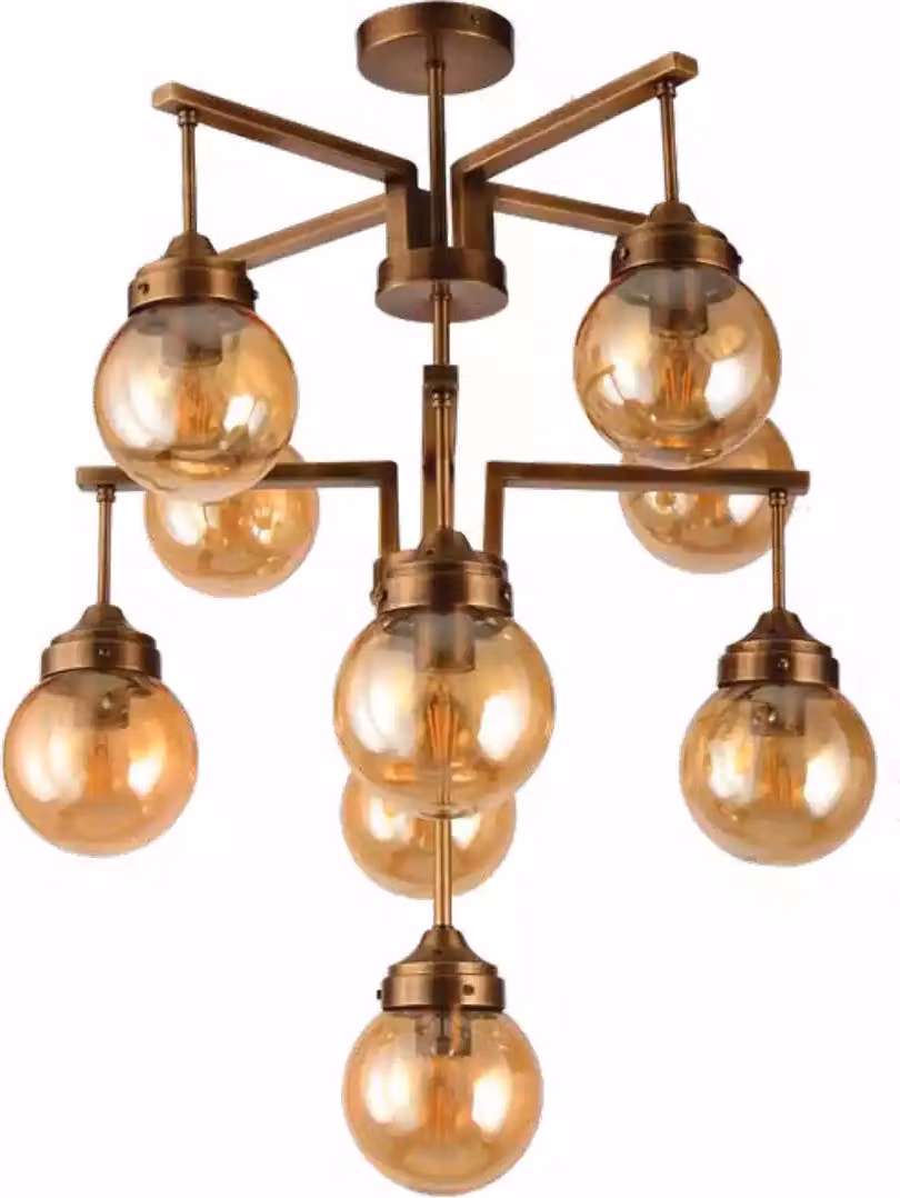 Vintage Lampe Leuchte Deckenleuchte Abstrakte Lampen Deckenlampe Luster