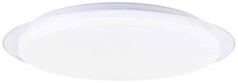Lampada da parete e da soffitto a LED Brilliant Vittoria G80566A05 per soggiorno e camera da letto, in plastica/metallo, per interni, da soffitto, bianca - LED integrato