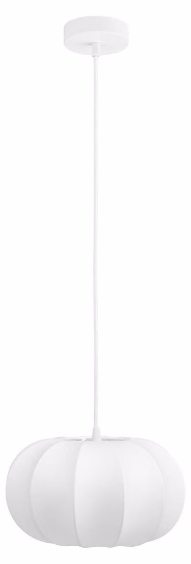 Coventry Lampada a Sospensione in Resina Bianca ø28 cm
