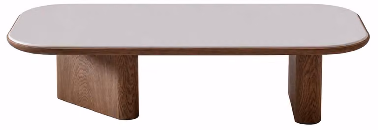 Tavolino da caffè in legno, mobile per il soggiorno, tavolino di design